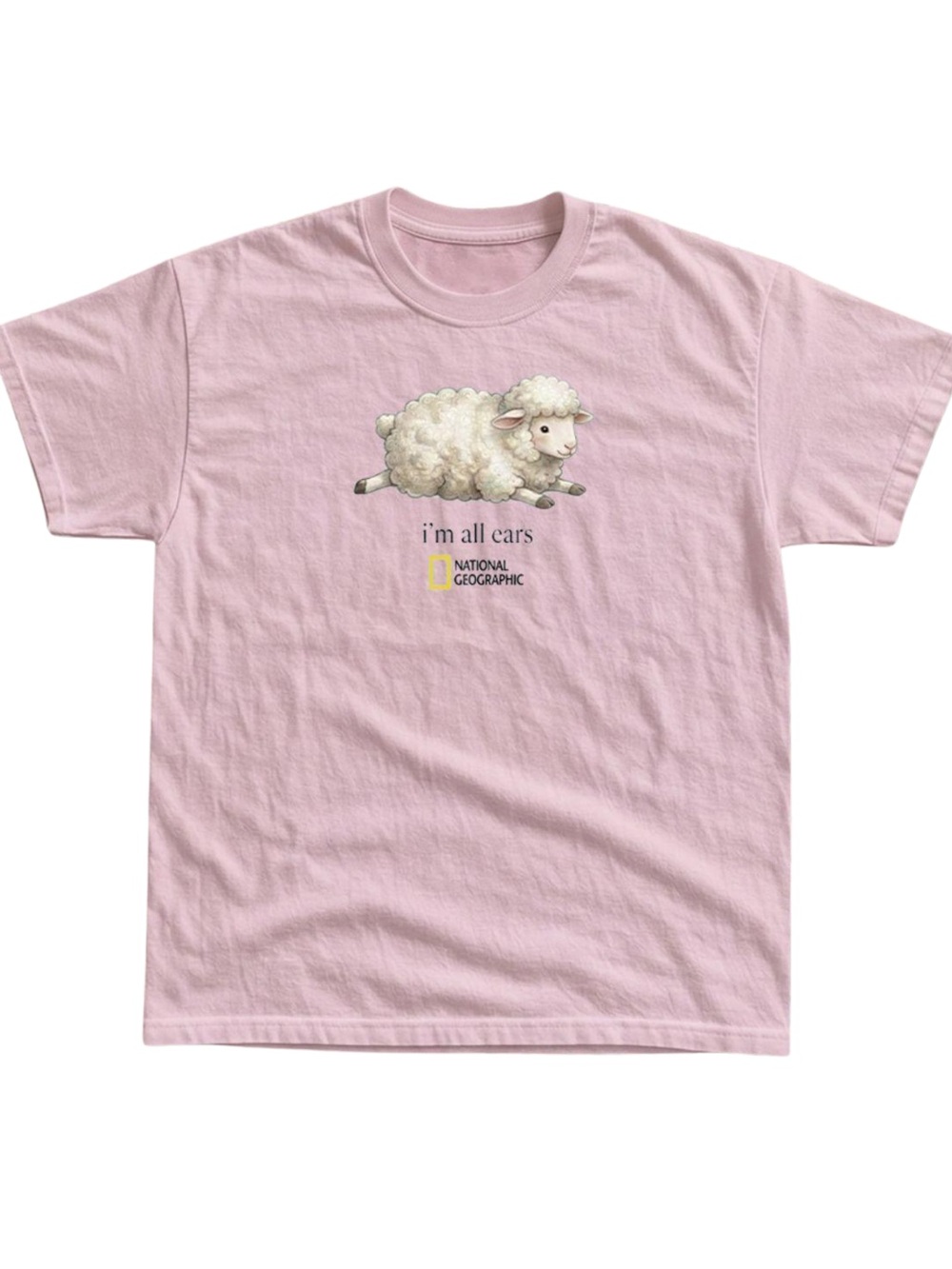 Gildan Pink Sheep Graphic Tee